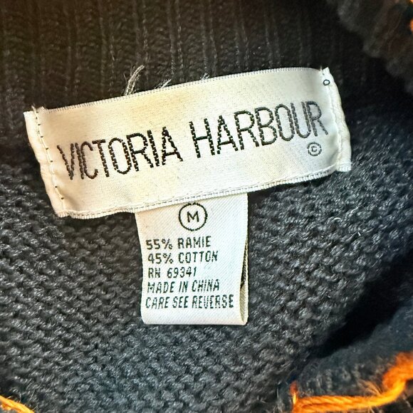 Final price! Vintage VIctoria Harbour Beaded Halloween Novelty Sweater Size M - Picture 8 of 11